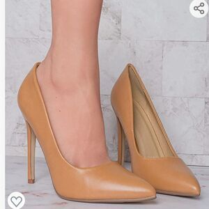 ZARA CAMEL HIGH HEEL STILETTOS ANIMAL PRINT INSOLES POINTED TOES SHOES